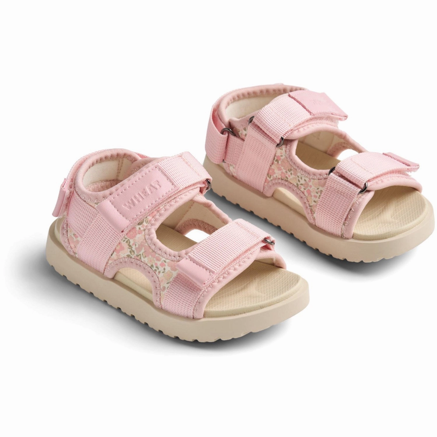 Wheat Ivory Flower Meadow Sandal Mandy Dance shoes Clogs