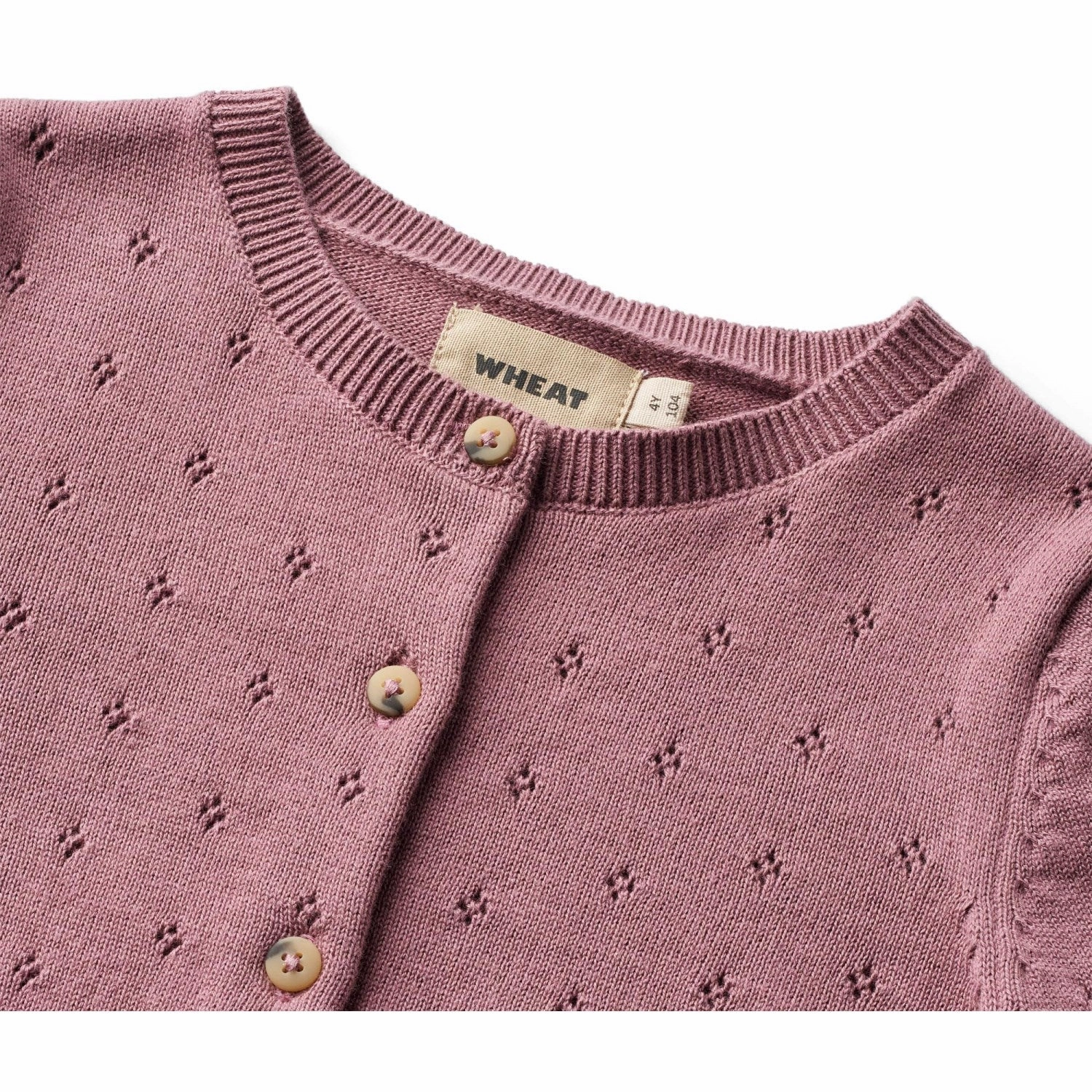 Wheat Lavender Dawn Knit Cardigan Maia Distinctive