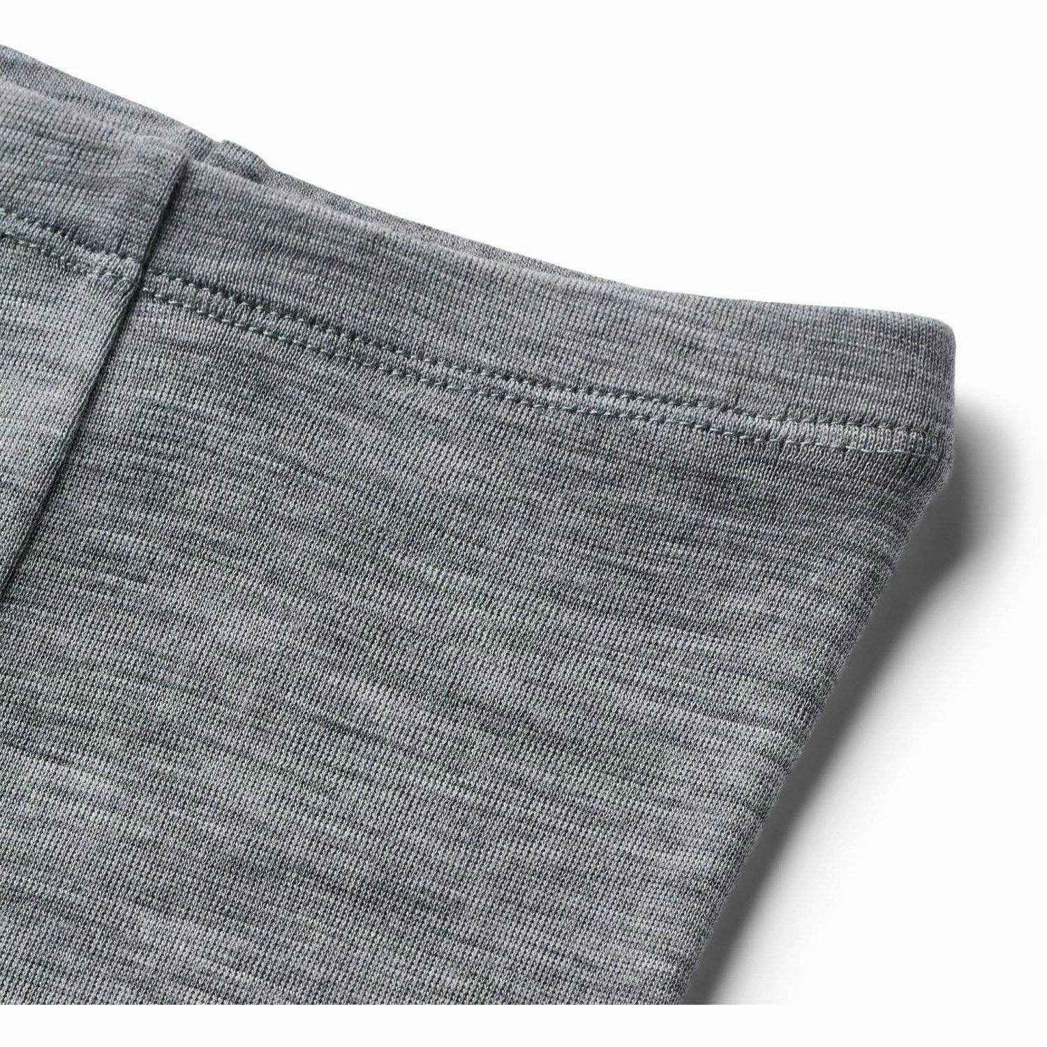 Wheat Melange Grey Wool Leggings Agi Minimalist