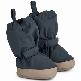 Wheat Outerwear Booties Tech Dark Blue Lace-up Office shoes
