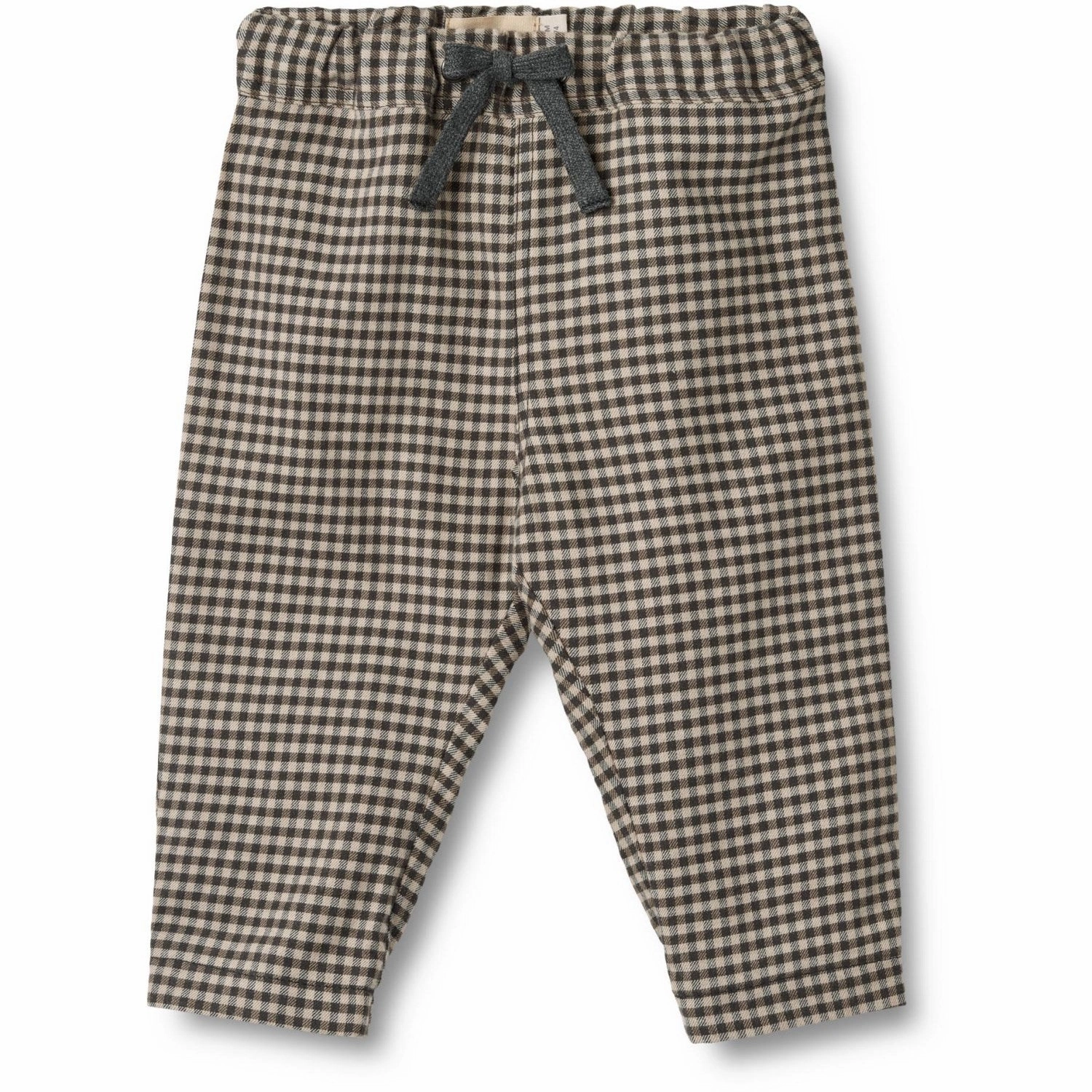Wheat Raven Check Trousers Lined Gustav Stitch Denim