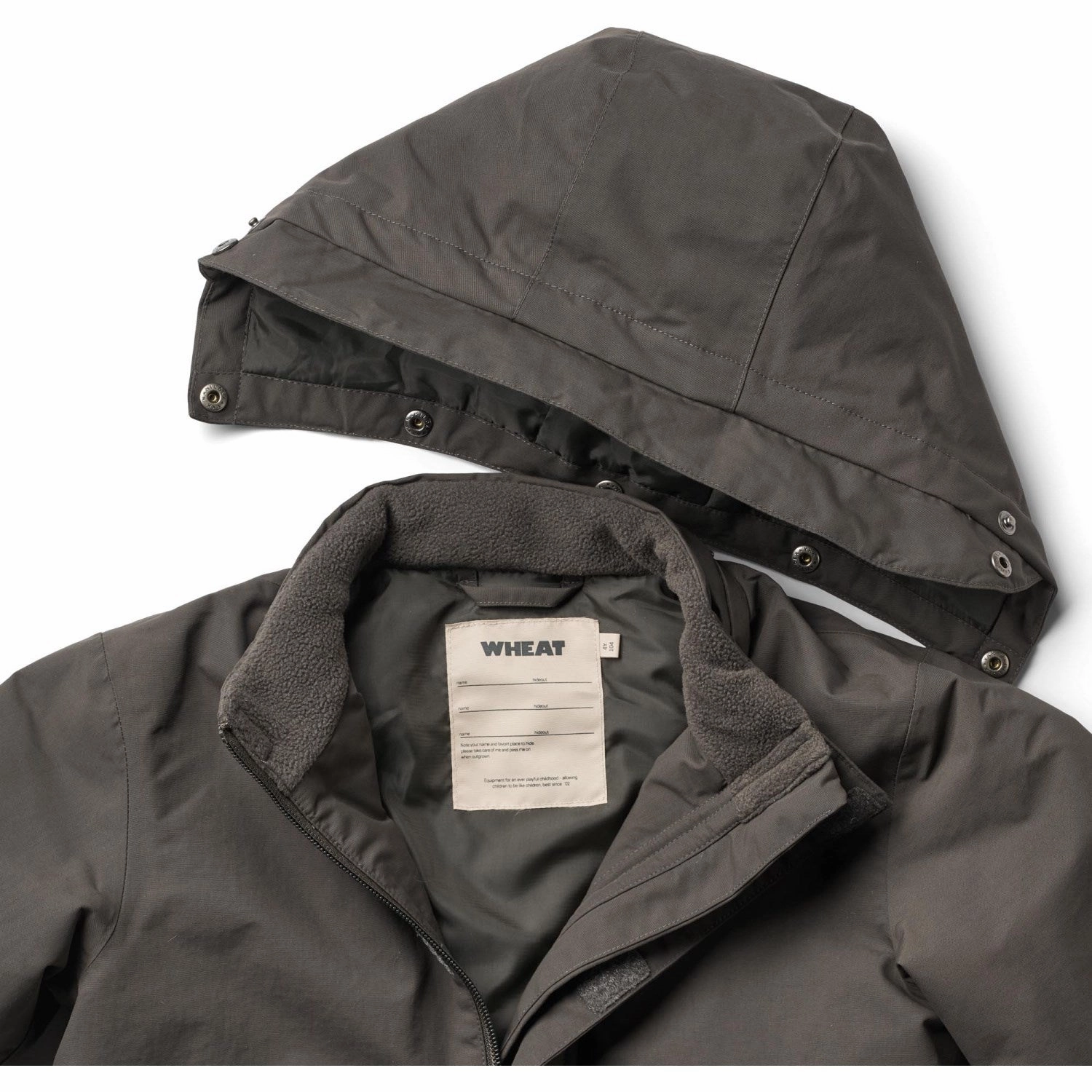 Wheat Raven Jacket Parka Jello Tech Collar
