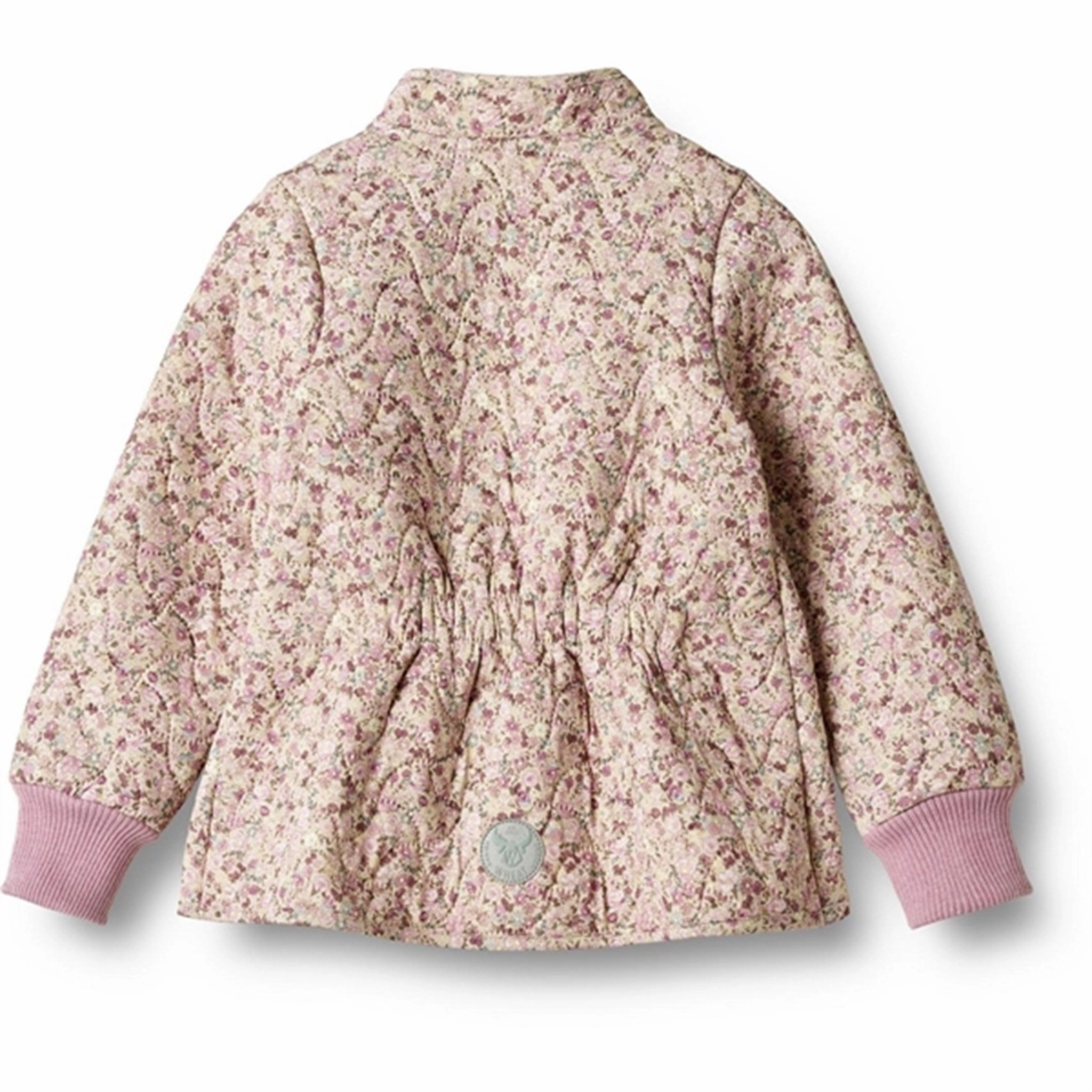 Wheat Thermo Clam Multi Flowers Jacket Thilde Cuff