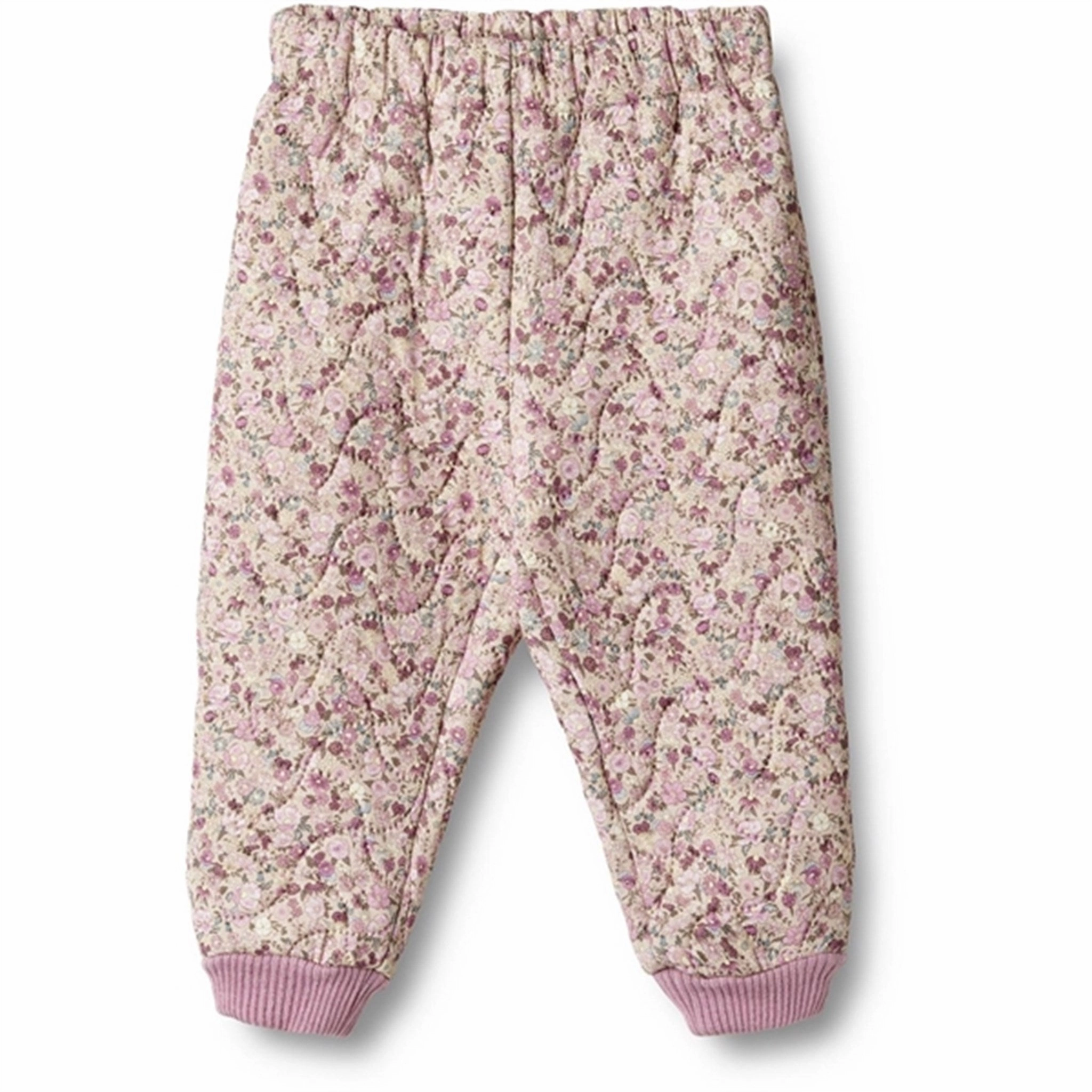 Wheat Thermo Clam Multi Flowers Pants Alex Moisture-wicking Seam