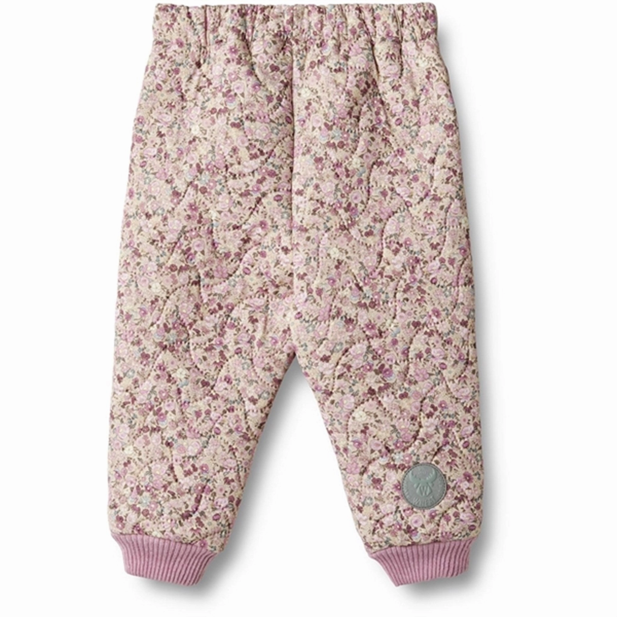 Wheat Thermo Clam Multi Flowers Pants Alex Moisture-wicking