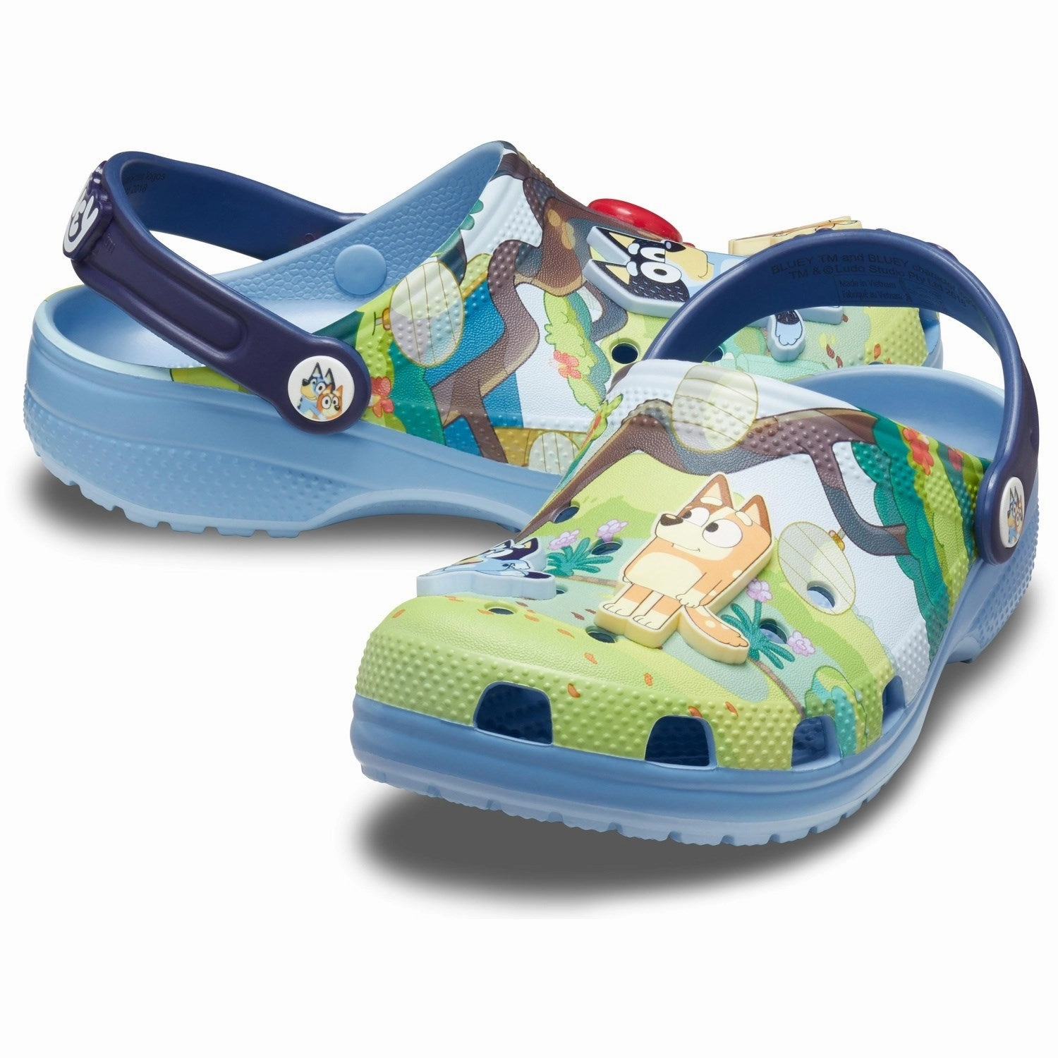 Winter shoes Crocs Multi Bluey Classic Clog