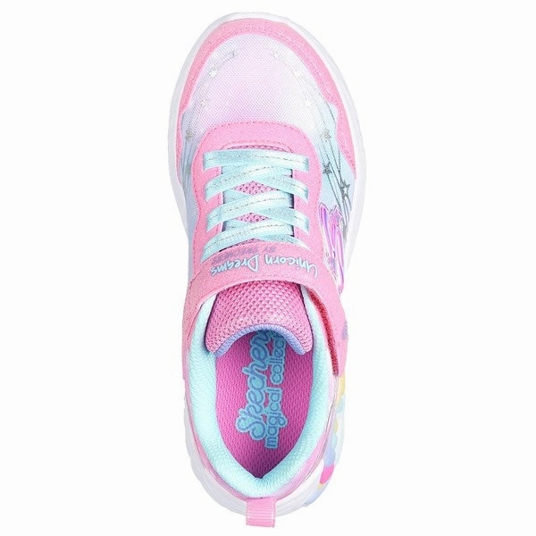 Women's shoes Skechers Unicorn Dreams Ombre Print & Star Shoe Pink Turquoise