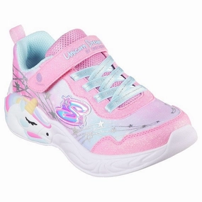 Women's shoes Skechers Unicorn Dreams Ombre Print & Star Shoe Pink Turquoise Bowling shoes