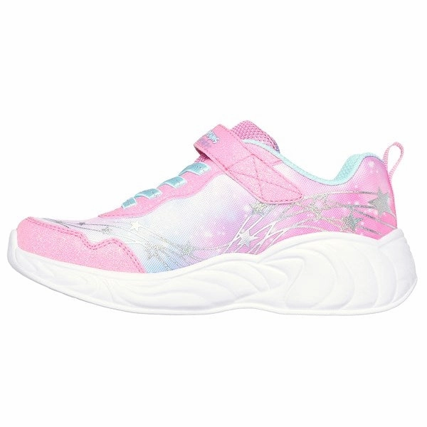 Women's shoes Skechers Unicorn Dreams Ombre Print & Star Shoe Pink Turquoise