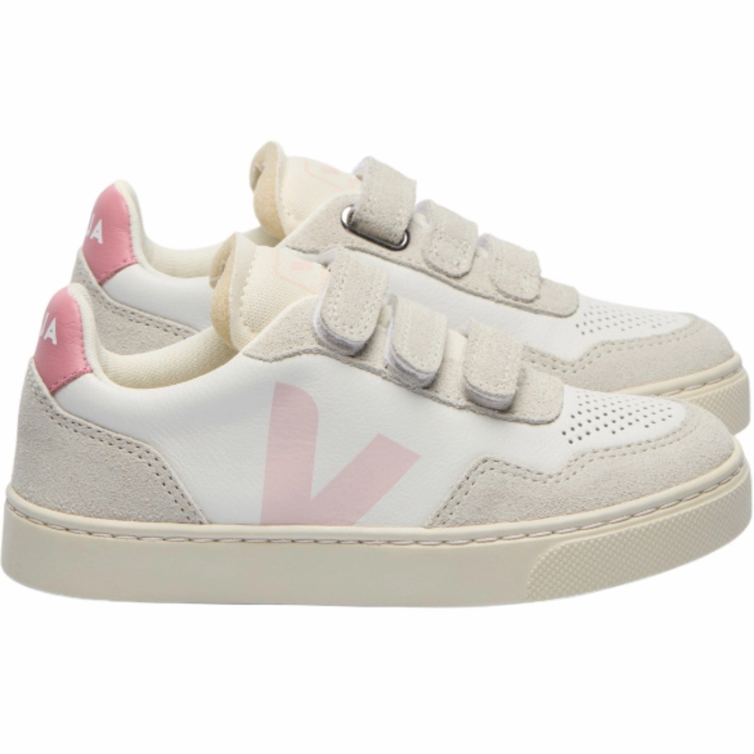 Women's shoes Veja Extra White Petale Small V-90 Sneakers
