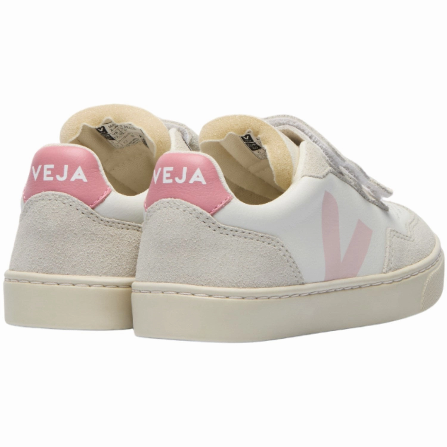 Women's shoes Veja Extra White Petale Small V-90 Sneakers