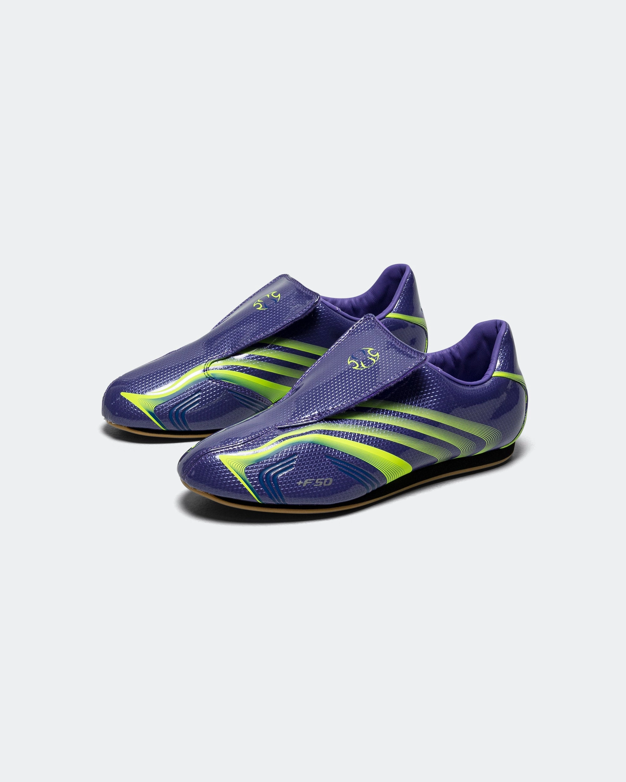 Womens Taekwondo F50 - Purple Rush/Lucid Lemon-Royal Blue skechers new arrivals india