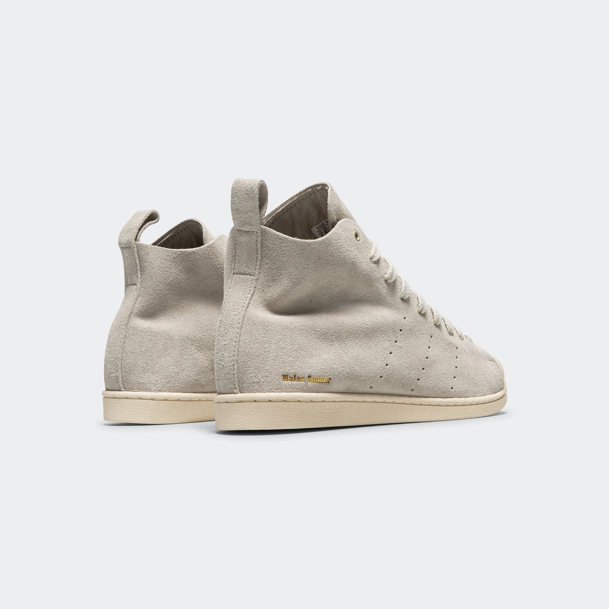woodland new arrivals Superstar Hi x Wales Bonner - Mist Stone/Wonder White-Gold Metallic