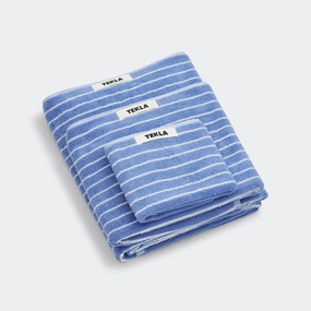 woodland new arrivals Terry Towel - Clear Blue new arrival tops for women
