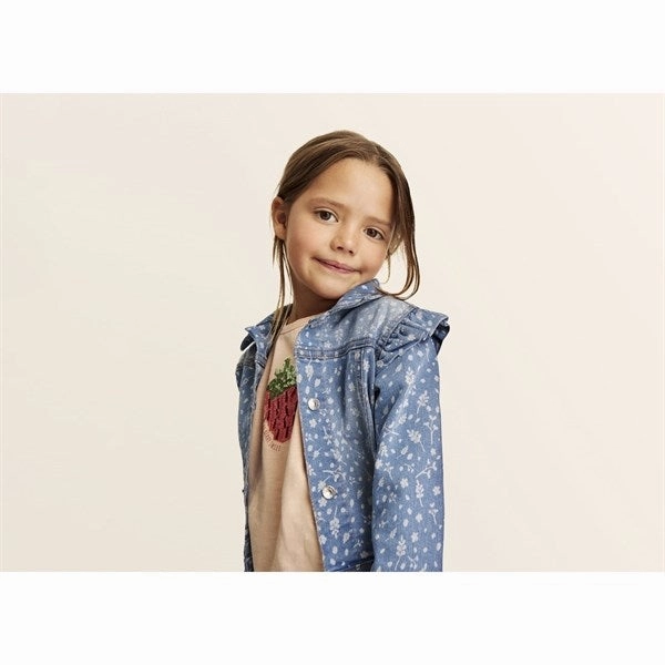 Wool Minymo China Blue Denimjacket