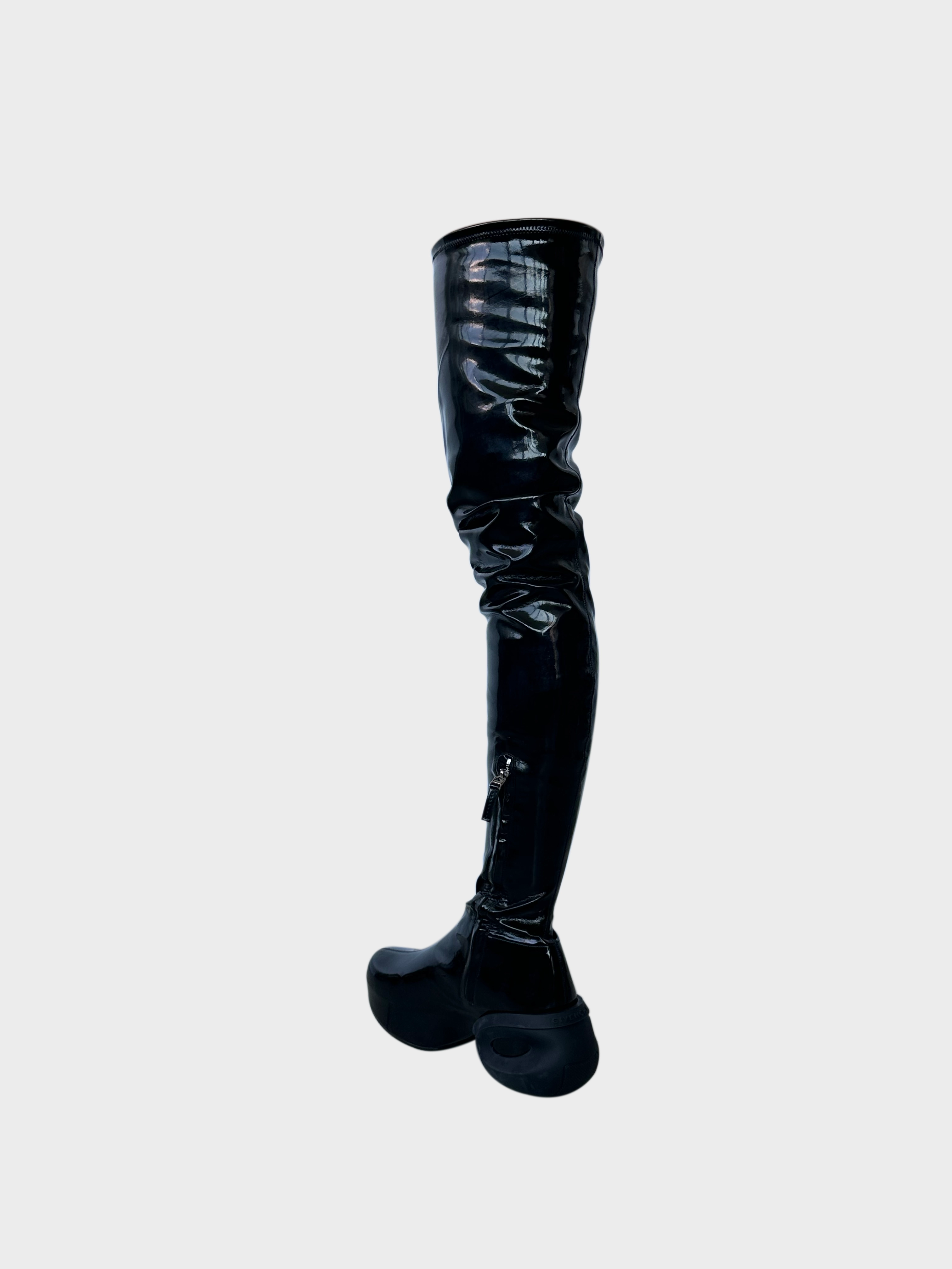 woolworths new arrivals suruma in new arrivals open now Stivali Over The Knee In Vernice Nera Lucida
