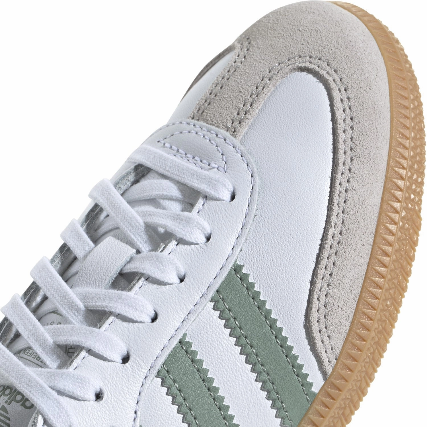Work shoes adidas Originals Ftwr White/Silver Green/Gum 3 Samba Og J Sneakers