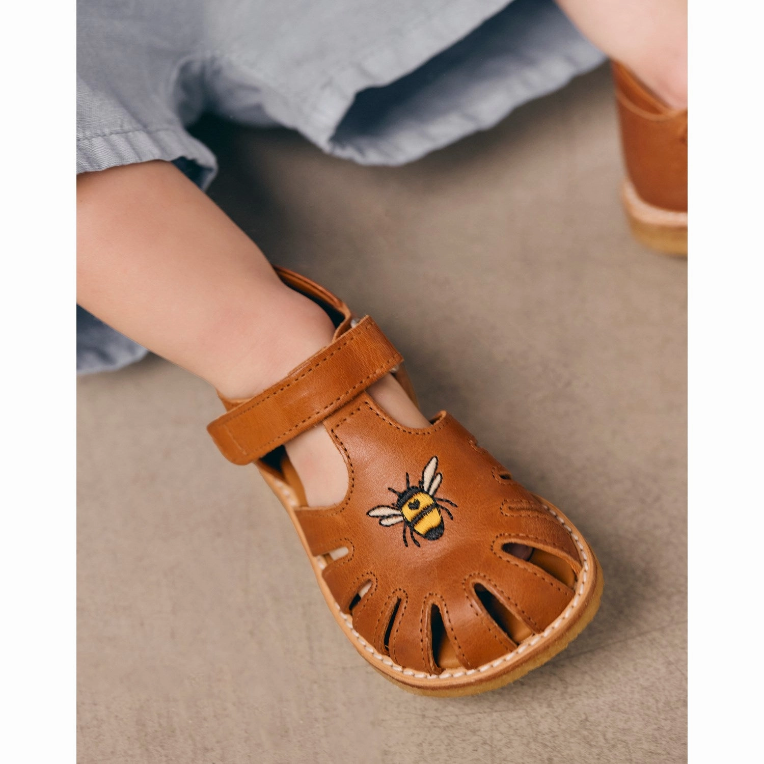 Work shoes Angulus CAndnac Beginner Sandal Med Bi Broderi