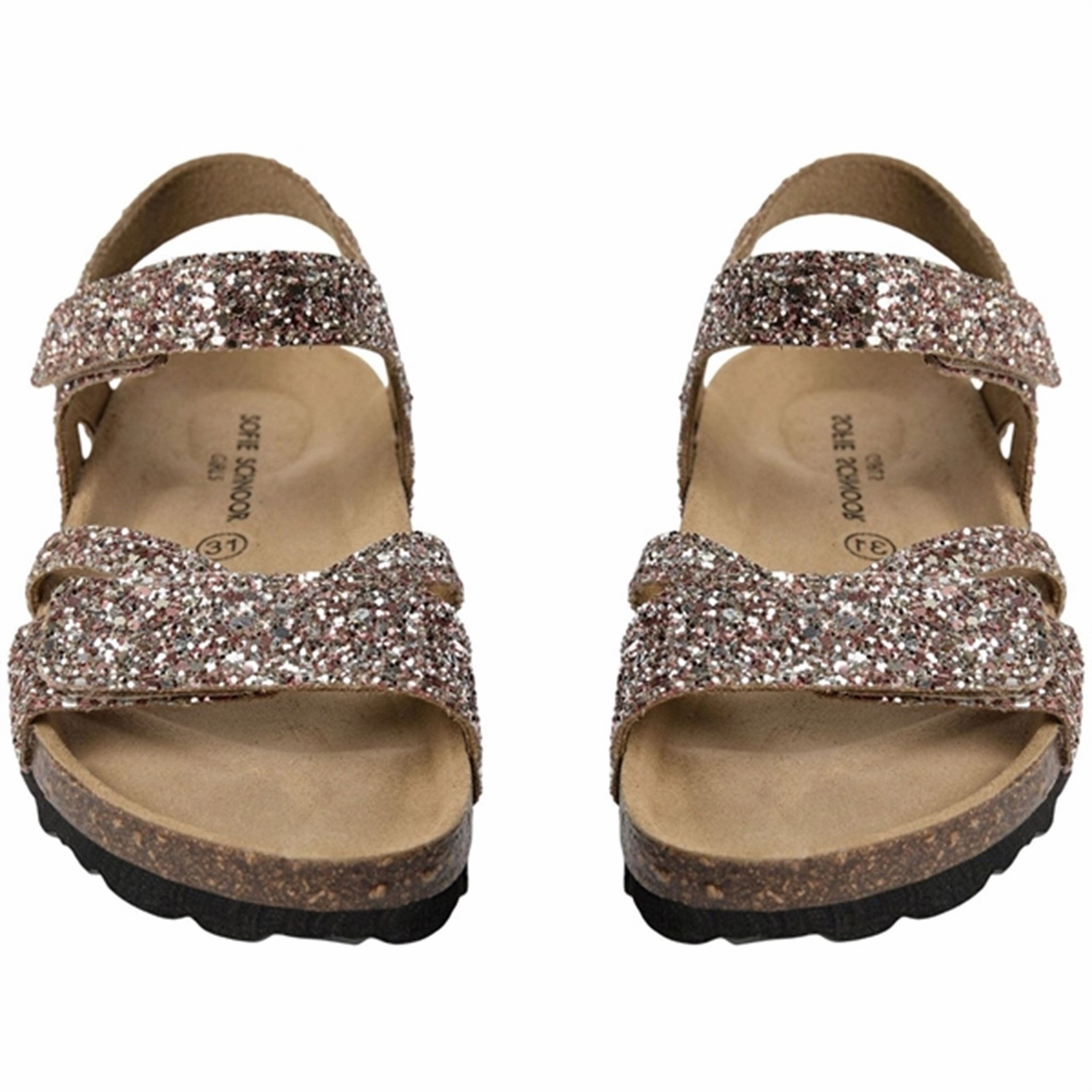 Work shoes Sofie Schnoor Rose Glitter Sandals