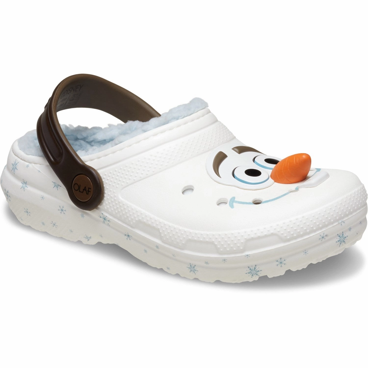 Chic Crocs Multi Frozen Olaf Lined Classic Clog Distinctive