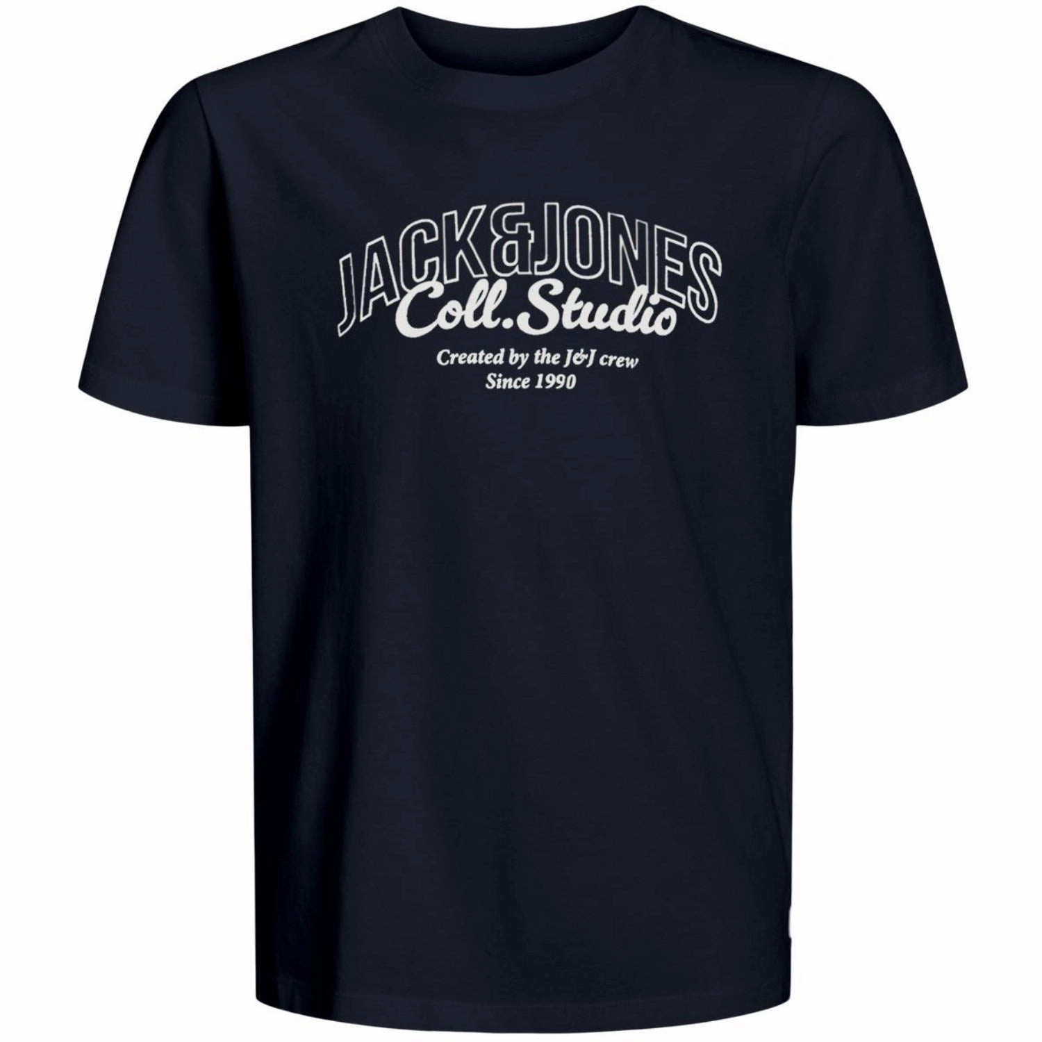 Worldwide Jack & Jones Junior Sky Captain Big Print Jjmakoto Tee Ss Crew Neck Jnr Sublime