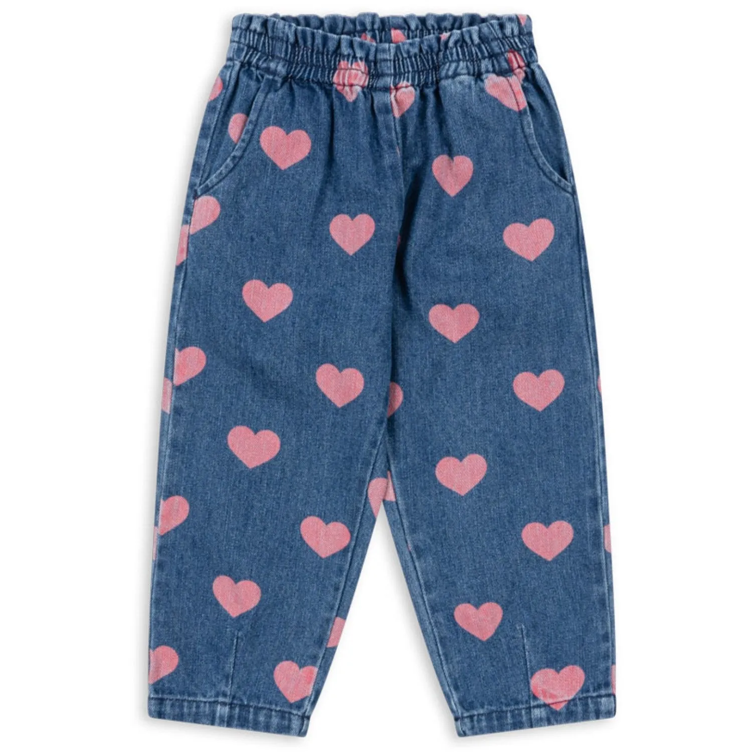 Woven Konges Sljd Bon Coeur Pink Magot Frill Pants Gots Tulle