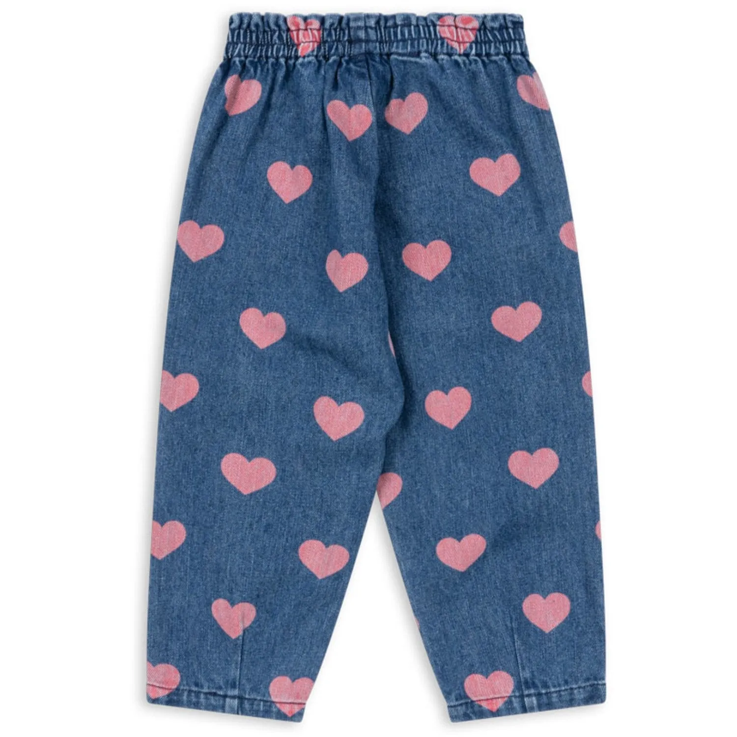 Woven Konges Sljd Bon Coeur Pink Magot Frill Pants Gots