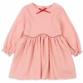 Woven Konges Sljd Mellow Rose Ava Dress Gots Embroidery