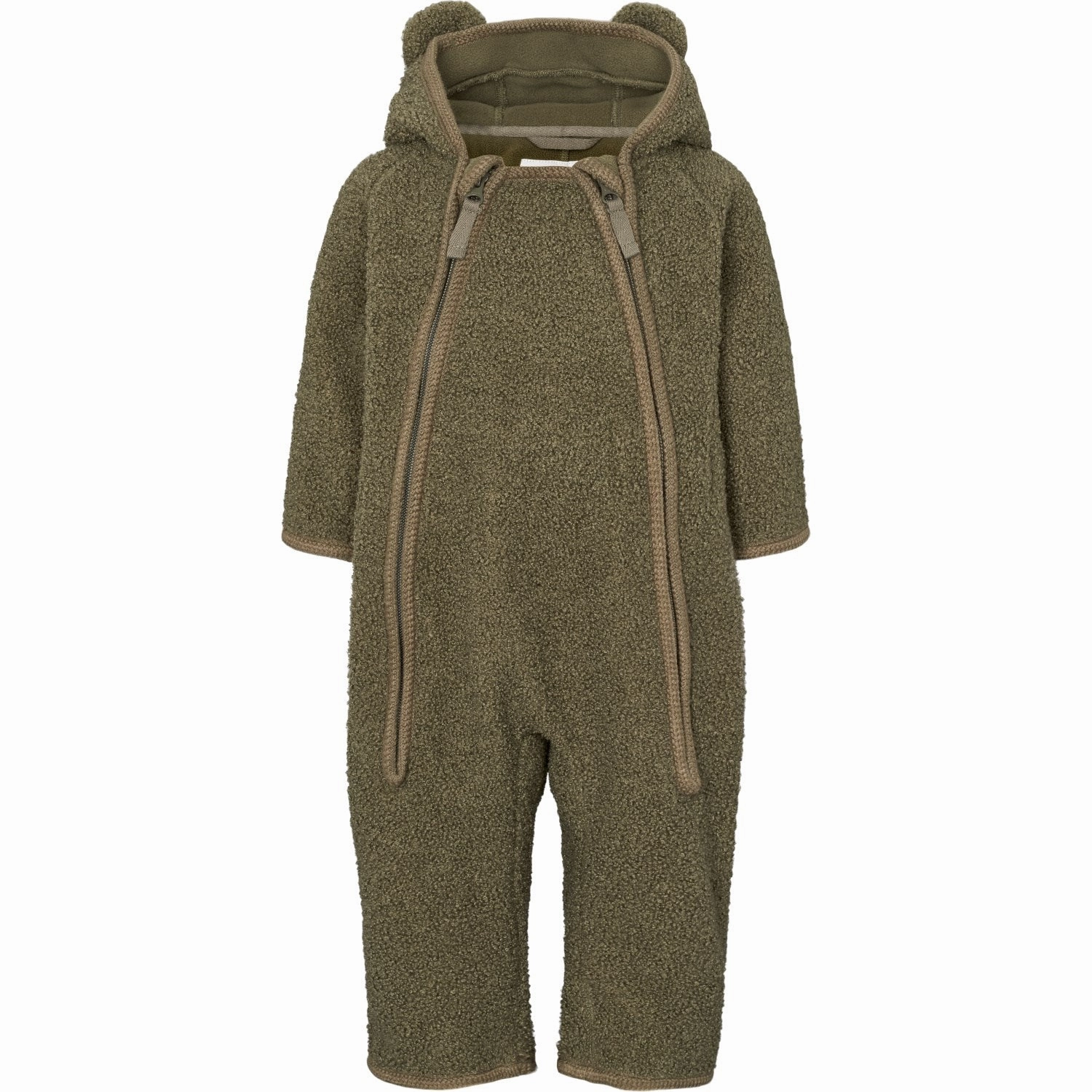 Woven MarMar Bonded Teddy Olive Leaf Robert Suit Polished