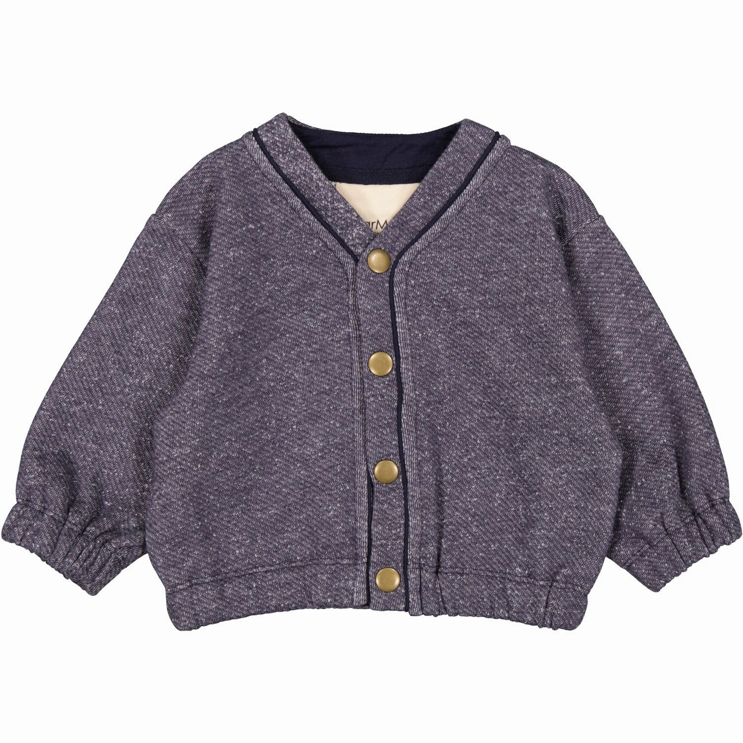 Woven MarMar Sweat Dark Denim Blue Toko B Cardigan
