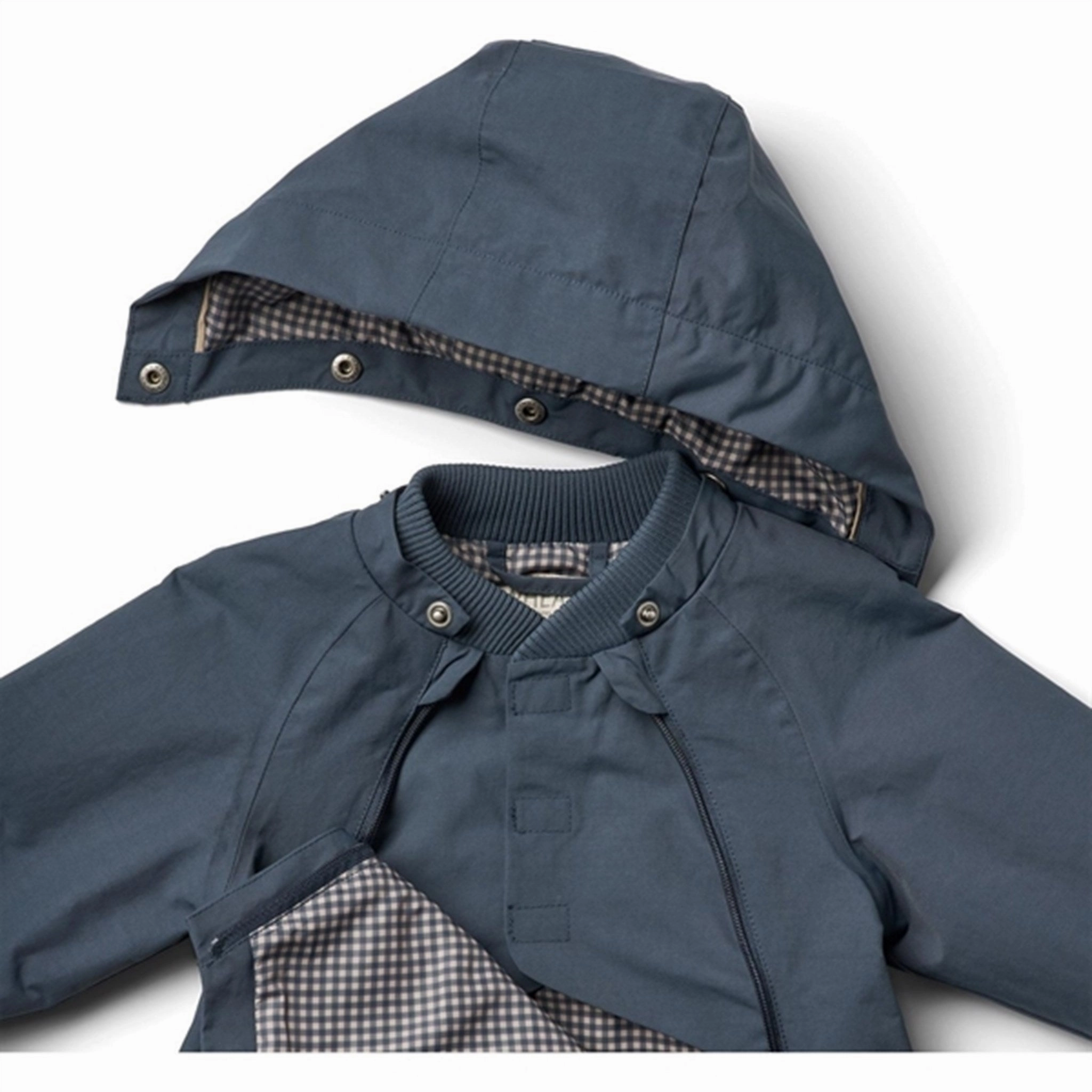 Woven Wheat Jacket Sveo Tech Blue Waves