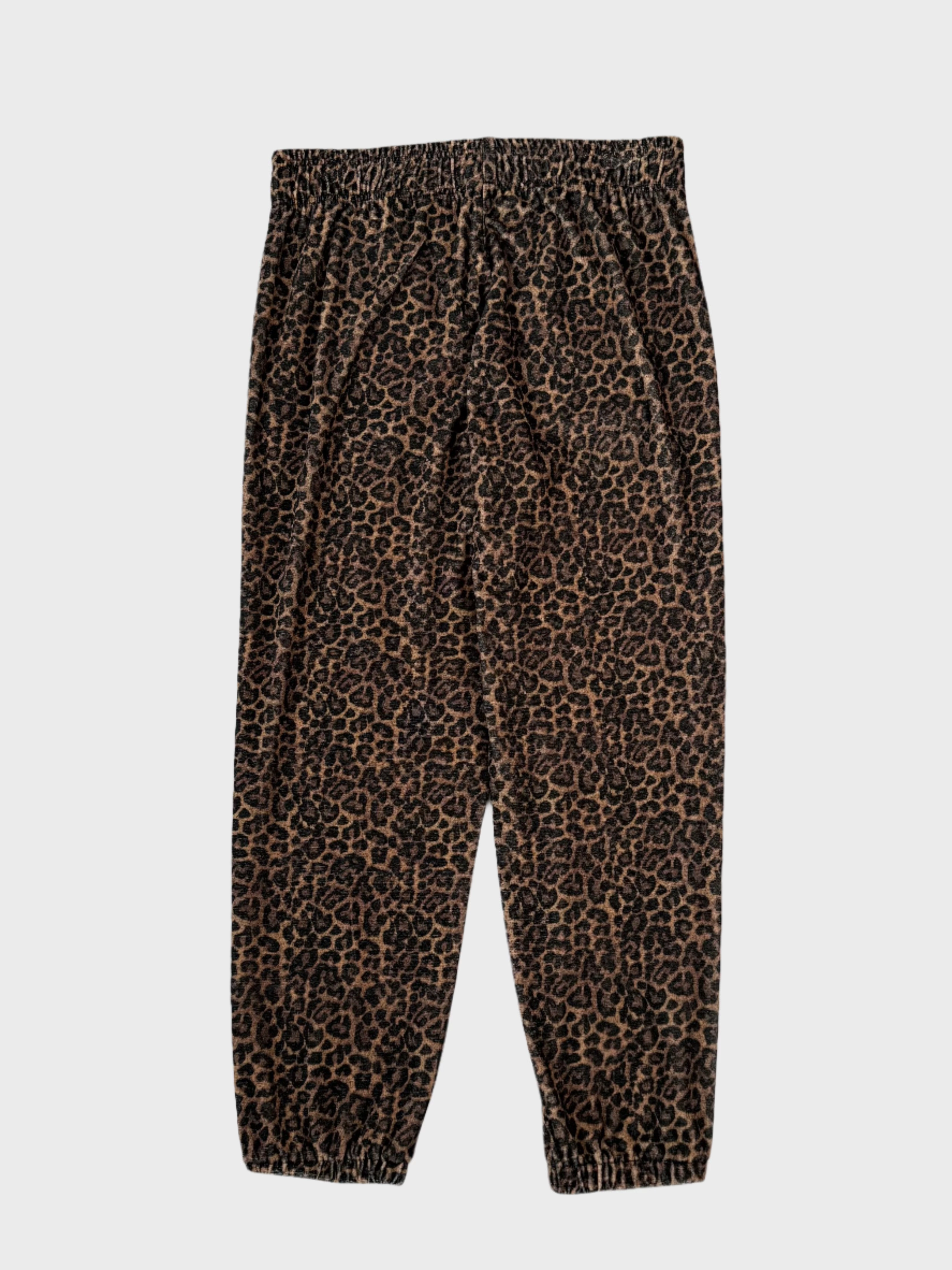 www glitzindia in new arrivals online shopping Pantaloni Animalier Marrone In Velluto Con Fondo Elasticizzato birkenstock new arrivals