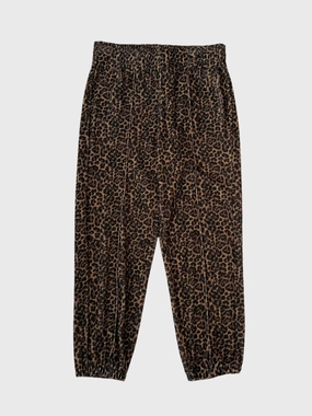 www glitzindia in new arrivals online shopping Pantaloni Animalier Marrone In Velluto Con Fondo Elasticizzato birkenstock new arrivals skechers new arrivals for men
