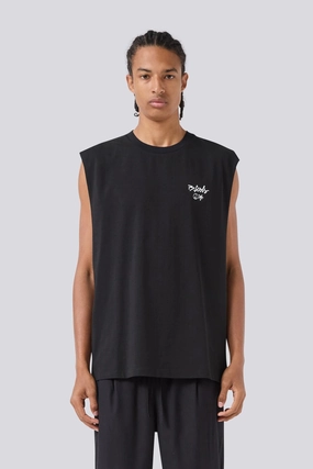 YC Muscle Black sale tops sale dresses