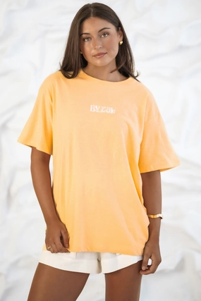 ZAH ZAH Logo Tee Yellow sale fashion sale stickers