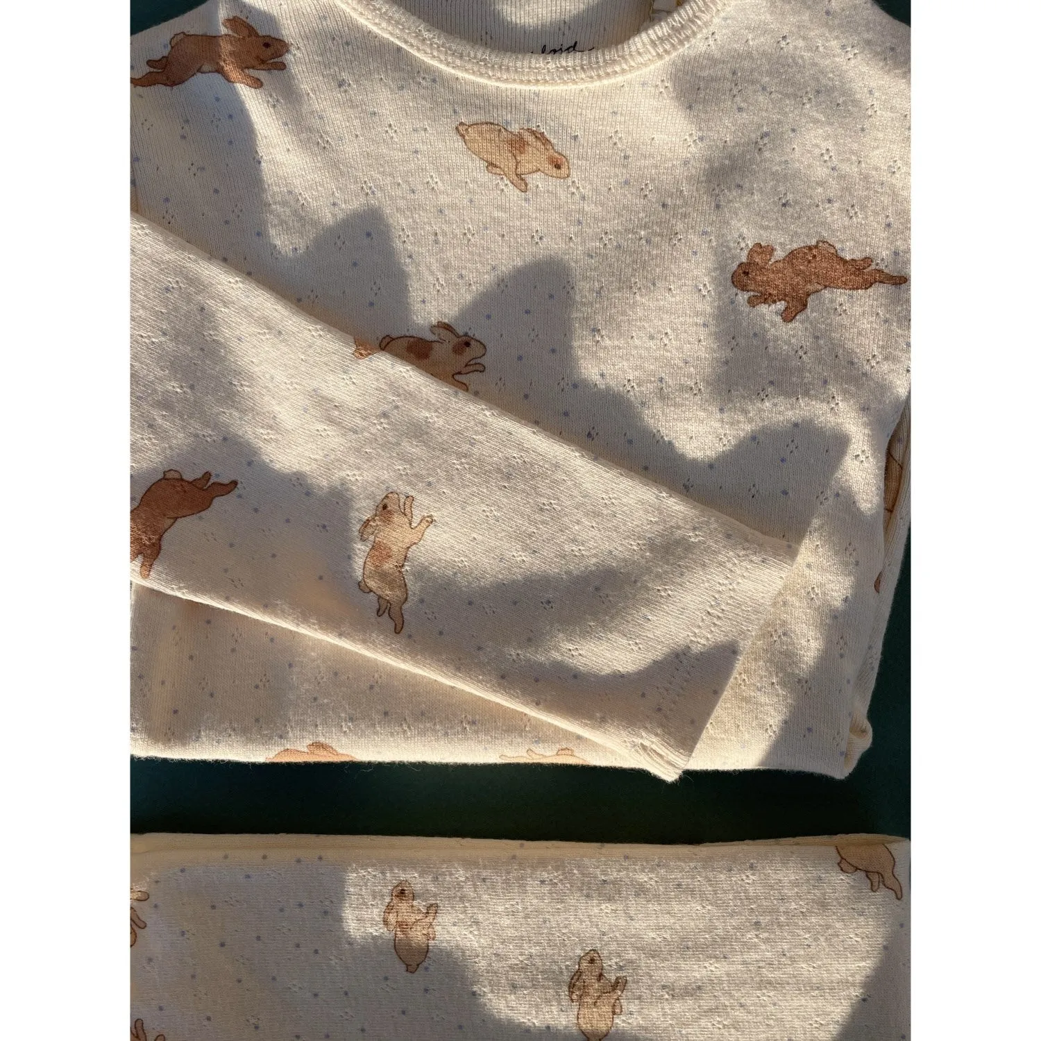 Zipper Konges Sljd Petit Lapin Minnie Pants GOTS