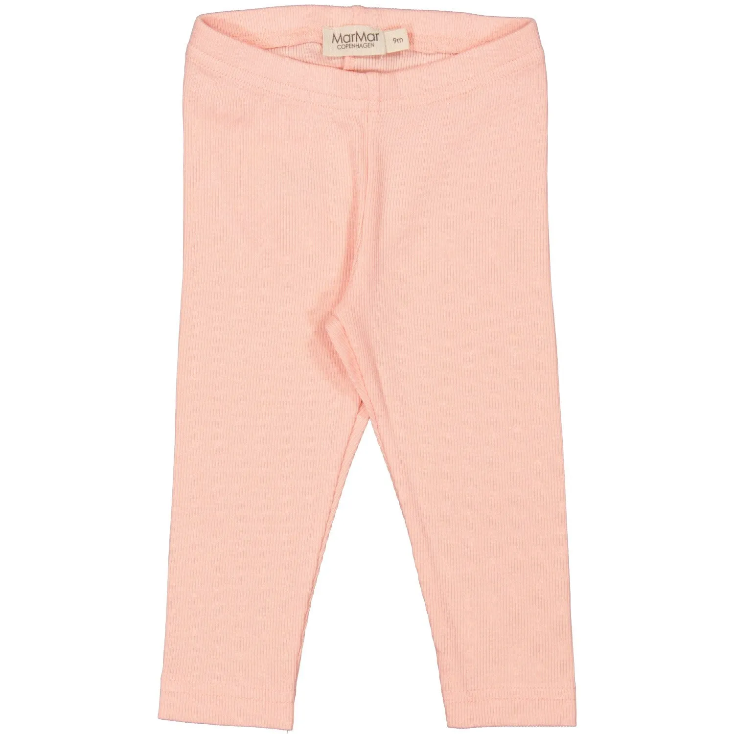Zipper MarMar Modal Fine Rib Soft Coral Leg Leggings Artisanal