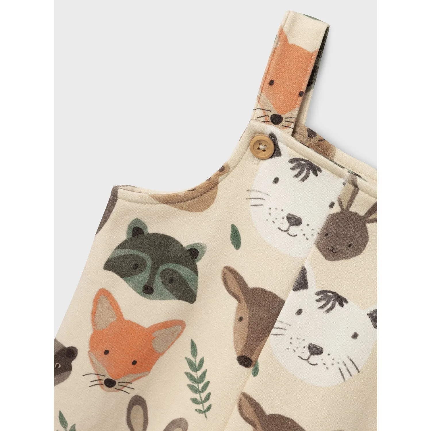Zipper Name It Summer Sand Orvan Sweat Overall