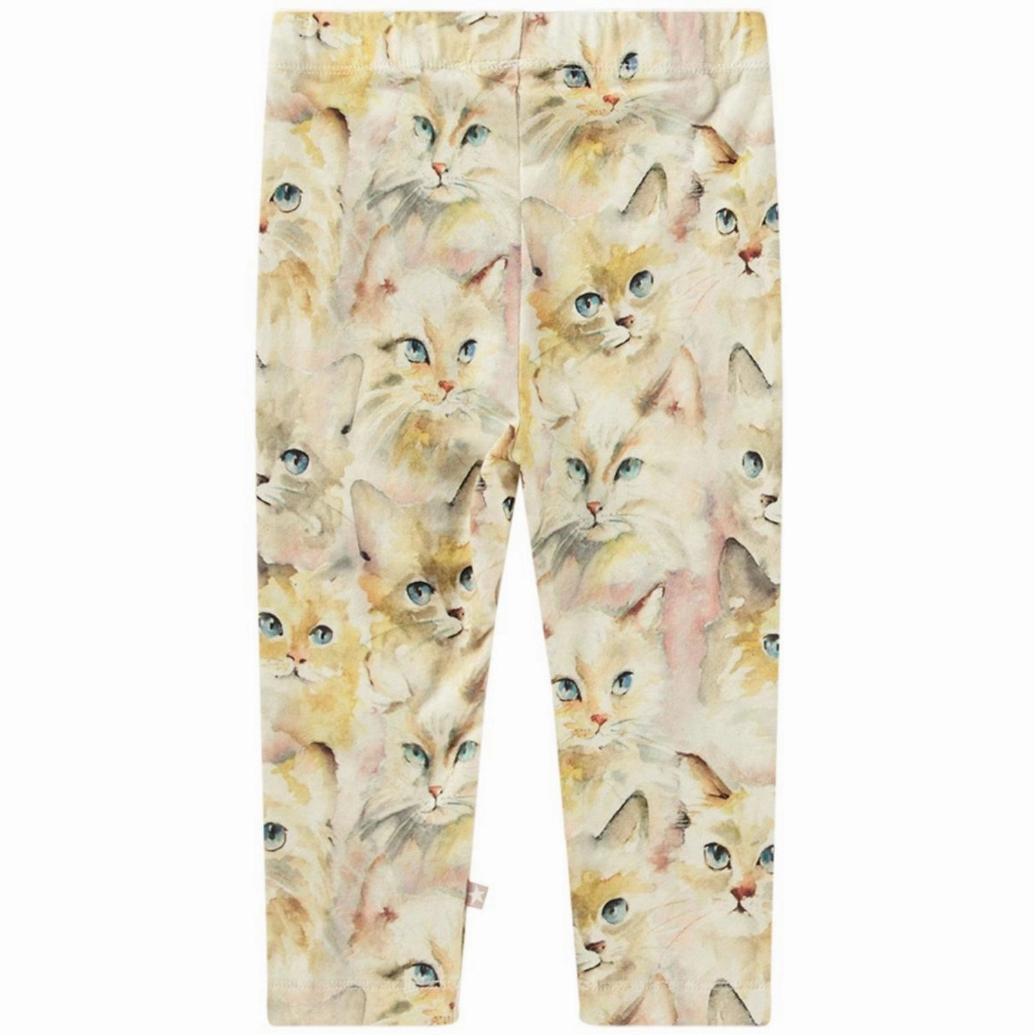 Zipper Molo Aquarelle Cats Stefanie Leggings