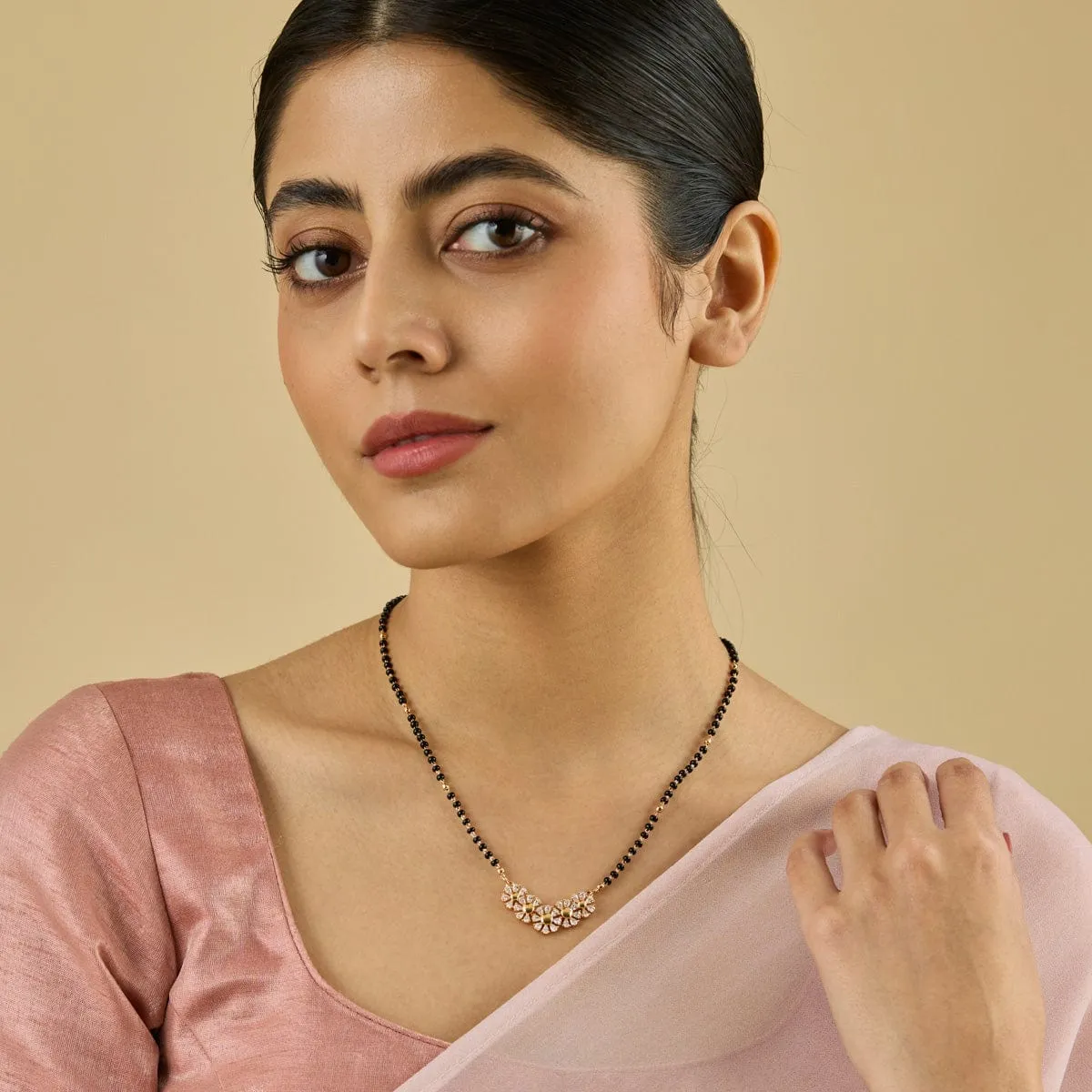 Zircon Mangalsutra 169653