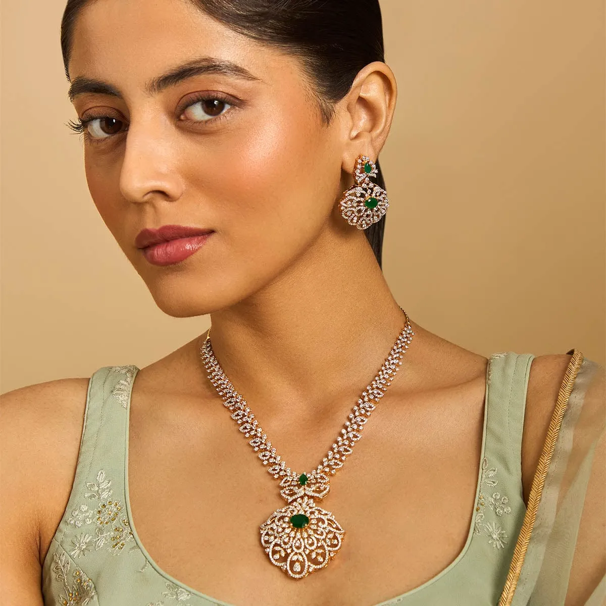 Zircon Necklace 173216
